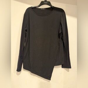 Ruti Asymmetrical Drapey Soft Top Size 1 (US 6)